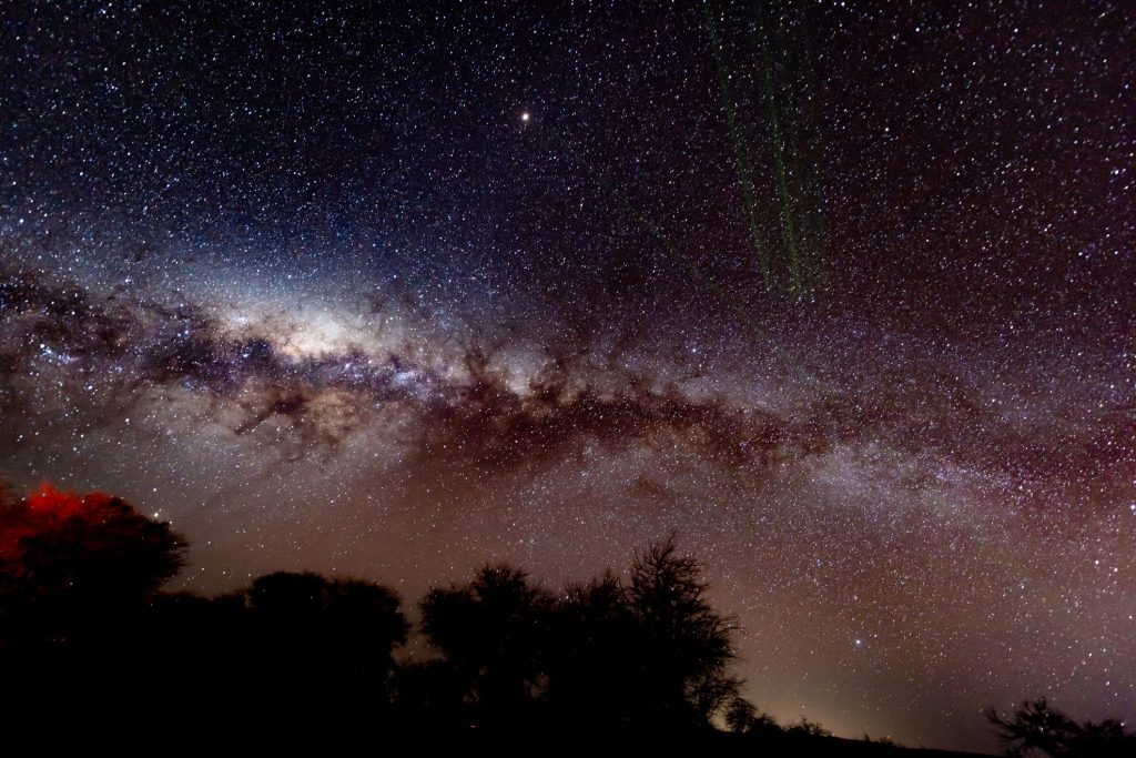 view of the Milky Way from Alto Atacama luxury resort