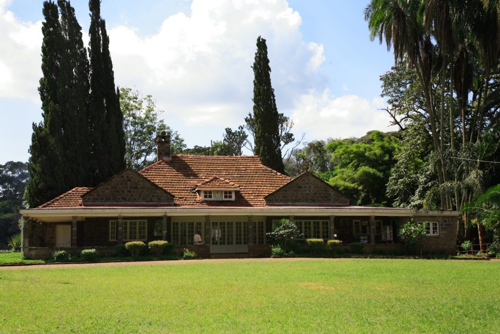 the karen blixen museum just outside Nairobi, Kenya