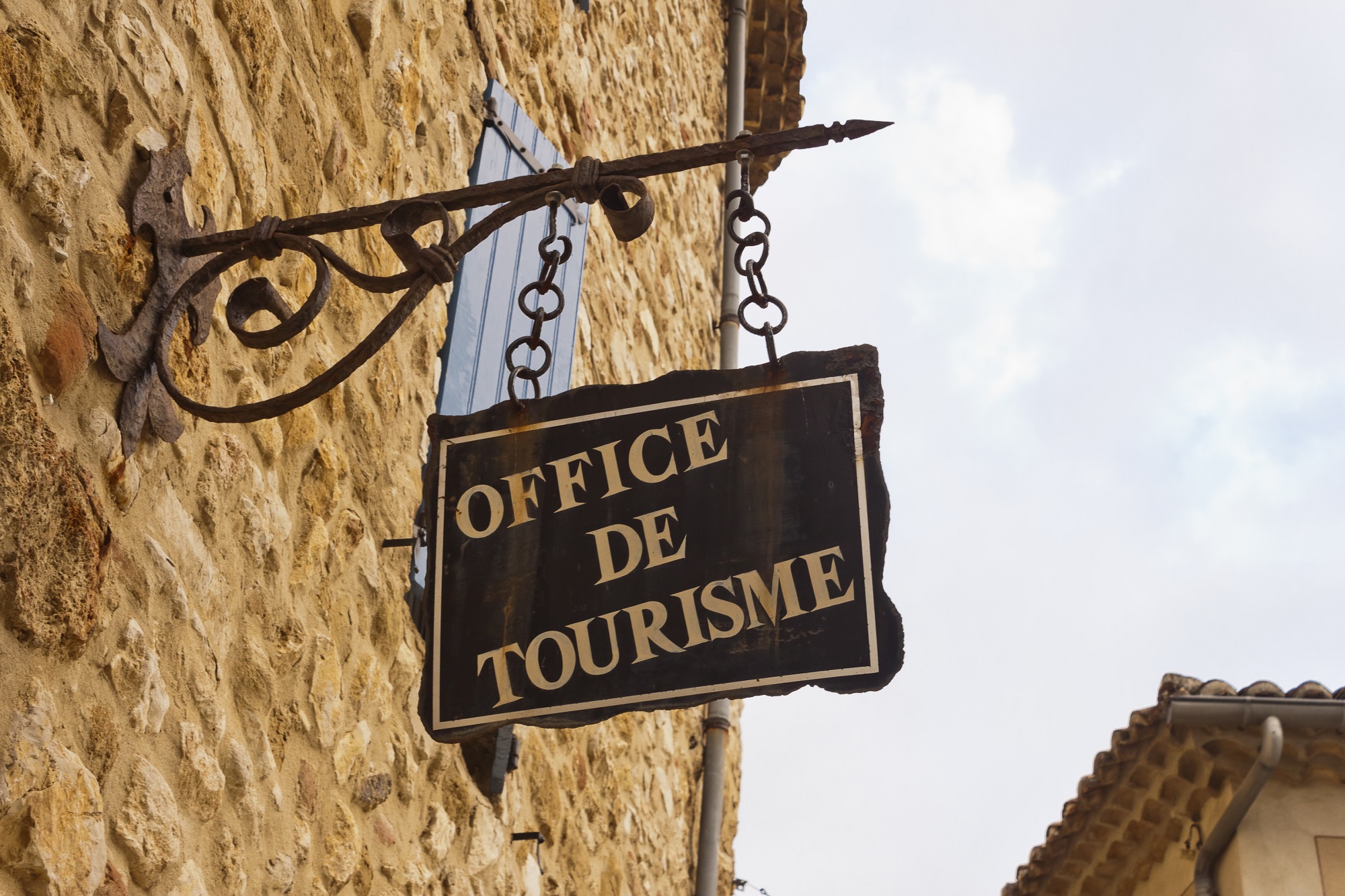 tourism office entry sign