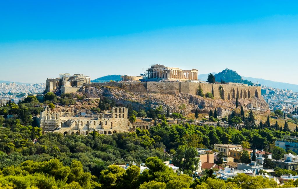 Parthenon acropolis-Greece