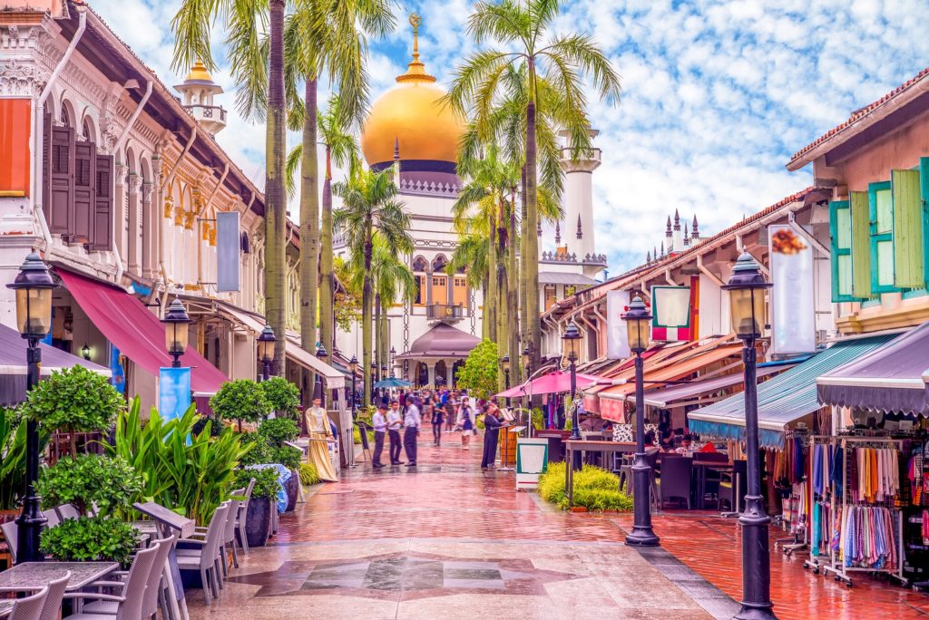 streets pf Haji Lane-singapore