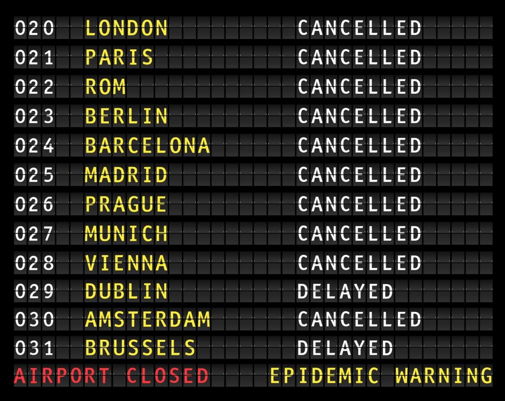 Cancelled flights-travel insurance 101